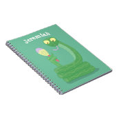 マカおもしろいカ漫画の緑のヘビ ノートブック (右側)