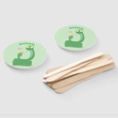 マカおもしろいカ漫画の緑のヘビ ハンドファン (組立なし)