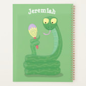 マカおもしろいカ漫画の緑のヘビ プランナー手帳 (裏面)