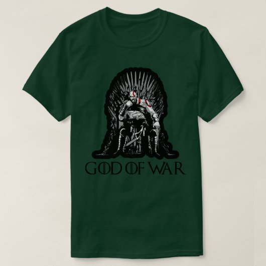 マカアルバーンクラトス玉座の神の戦い Tシャツ (デザイン正面)