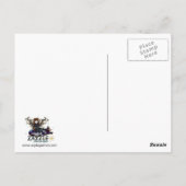 マカイラカディブル妖精の国ティーパーティーファンタジーポストカード ポストカード (裏面)