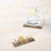 マカウの中国|都市スカイライン スクエアペーパーコースター (インサイチュ)