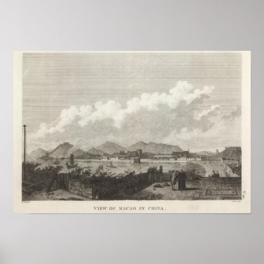 マカオの中国 ポスター (正面)