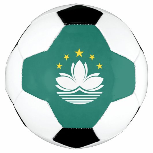 マカオの旗 サッカーボール (正面)