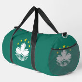 マカオの旗 ダッフルバッグ (右コーナー)