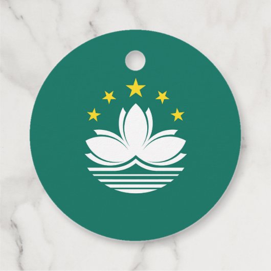 マカオの旗 フェイバータグ (裏面)