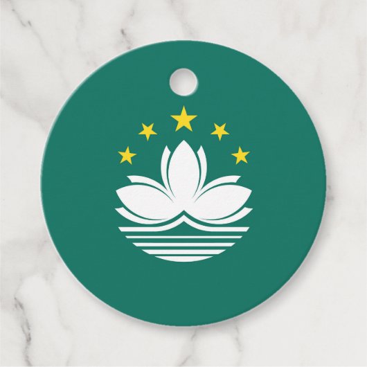 マカオの旗 フェイバータグ (正面)