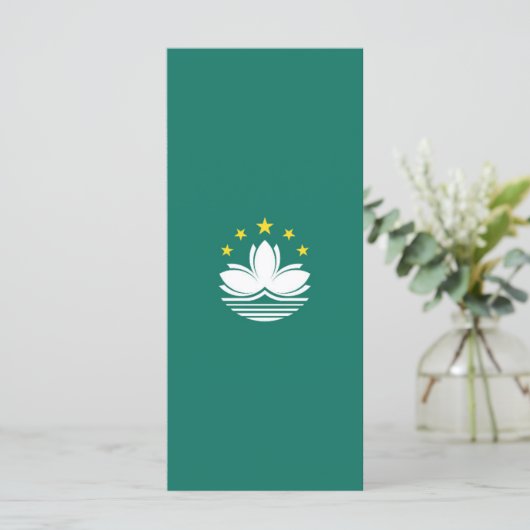 マカオの旗 メニュー (スタンド正面)