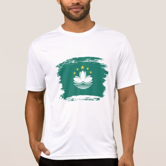 マカオの旗 Tシャツ (正面)