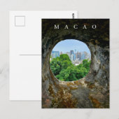 マカオの額縁風景ポストカード ポストカード (正面/裏面)