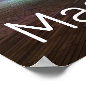 マカオカジノスカイラインパノラマ中国ナイトタイム ポスター (角)