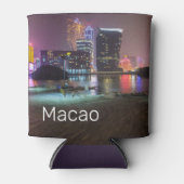 マカオカジノスカイラインパノラマ中国ナイトタイム 缶クーラー (正面)