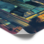 マカオシティ中国ヴィンテージレトロトラベルイラストレーション ポスター (角)