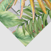 マカオパロットオレンジ金ゴールドブルートロピカルウォーター色 薄葉紙 (詳細)