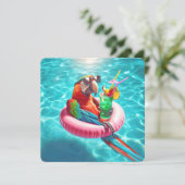 マカオパロットプールパーティ 招待状 (スタンド正面)