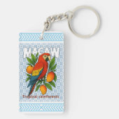 マカオパロット キーホルダー (裏面)