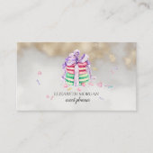 マカオモダンンエレガント金ゴールドTouch 名刺 (正面)