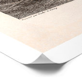 マカオ中国パノラマビュー – 1797 ポスター (角)