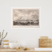 マカオ中国パノラマビュー – 1797 ポスター (キッチン)