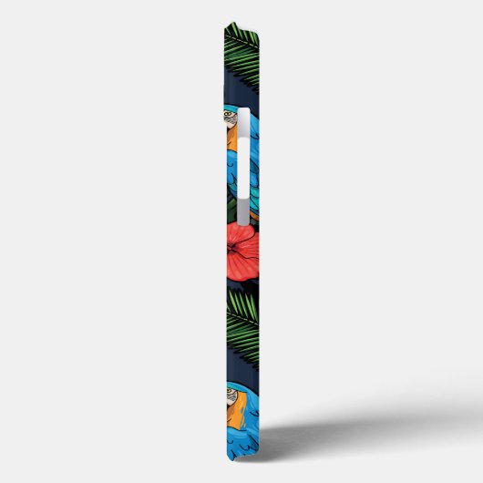 マカオ及びハイビスカス模様 Case-Mate iPhoneケース (裏面 / 左)