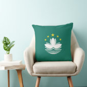 マカオ国中国の旗 クッション (椅子)