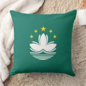 マカオ国中国の旗 クッション (ブランケット)