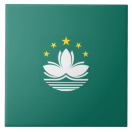 マカオ国中国の旗 タイル