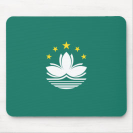 マカオ国中国の旗 マウスパッド