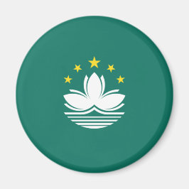 マカオ国中国の旗 マグネット