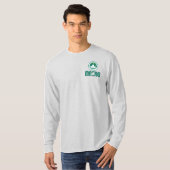 マカオ国旗と紋章 愛国 Tシャツ (正面フル)