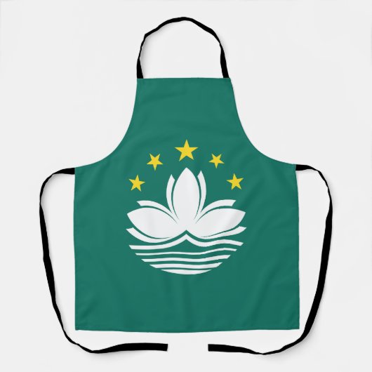 マカオ国旗 エプロン (正面)