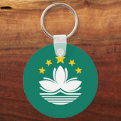 マカオ国旗 キーホルダー (正面)