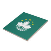 マカオ国旗 タイル (側面)