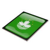 マカオ国旗 タイル (側面)