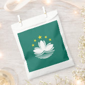 マカオ国旗 フェイバーバッグ (クリップ留めされた状態)