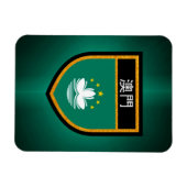 マカオ国旗 マグネット (横)