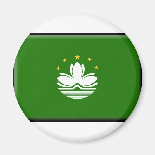 マカオ国旗 マグネット (正面)
