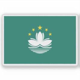 マカオ州旗，中国 シール