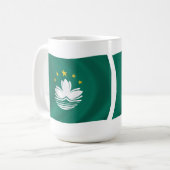 マカオ旗マグカップ コーヒーマグカップ (正面左)