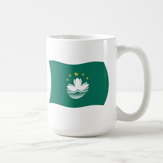 マカオ旗マグ コーヒーマグカップ (右)