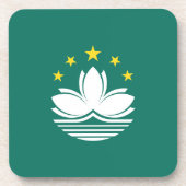 マカオ旗 コースター (正面)