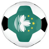 マカオ旗 サッカーボール (回転)