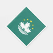 マカオ旗 スタンダードランチョンナプキン (角)