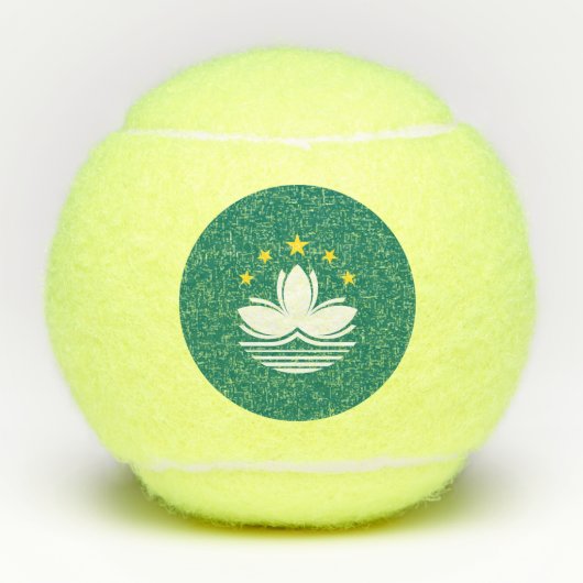 マカオ旗 テニスボール (正面)