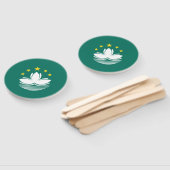 マカオ旗 ハンドファン (組立なし)