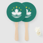 マカオ旗 ハンドファン (正面&裏面)