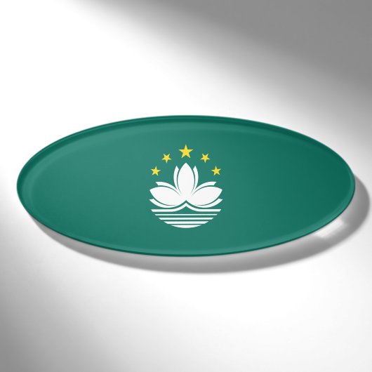 マカオ旗 名札 (正面)