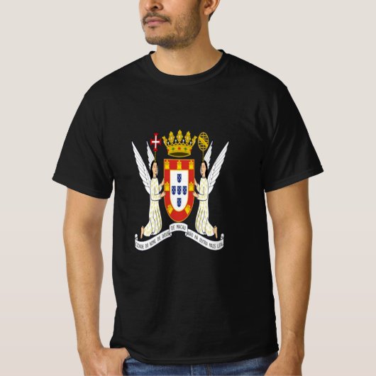 マカオ歴史紋章 Tシャツ (正面)