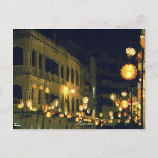 マカオ観光客先 ポストカード