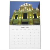 マカオ2026 カレンダー (1月 2026)